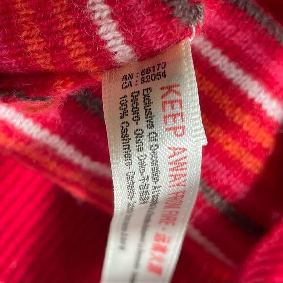ANTHROPOLOGIE Saturday Sunday Cashmere Striped Ombré Sweater NWT - Picture 9 of 14